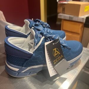 Zeba Men's Navy Blue Sneakers Athletic